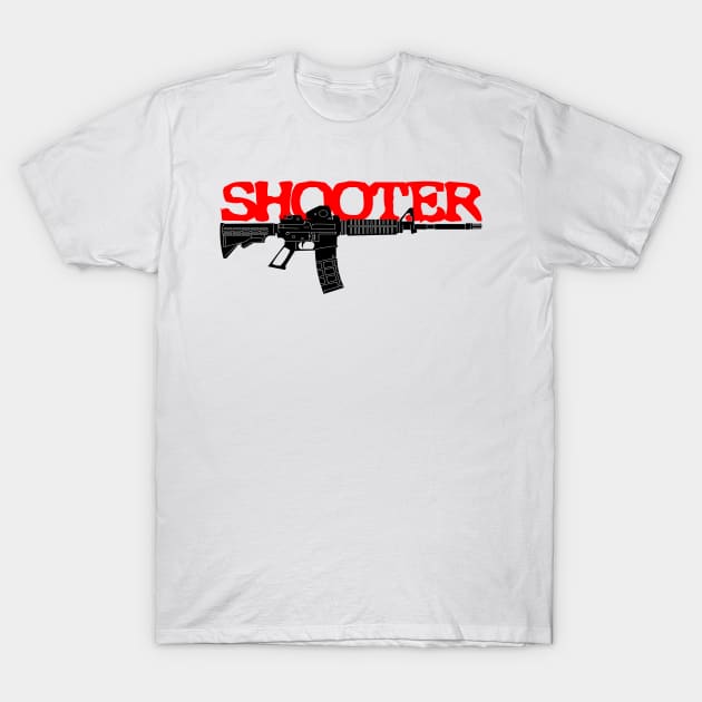 Shooter T-Shirt by Aim For The Face